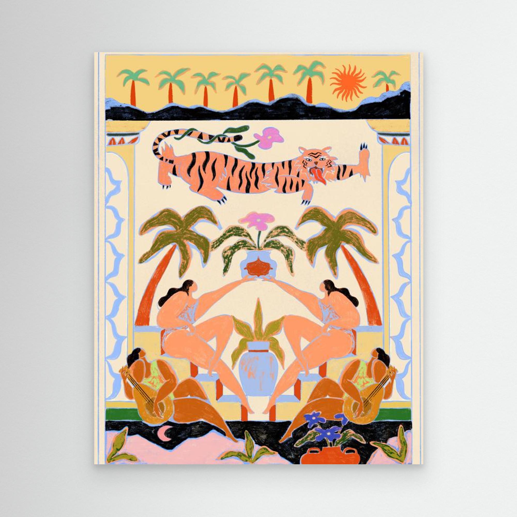 Canvas Print - Tropicana by Arty Guava