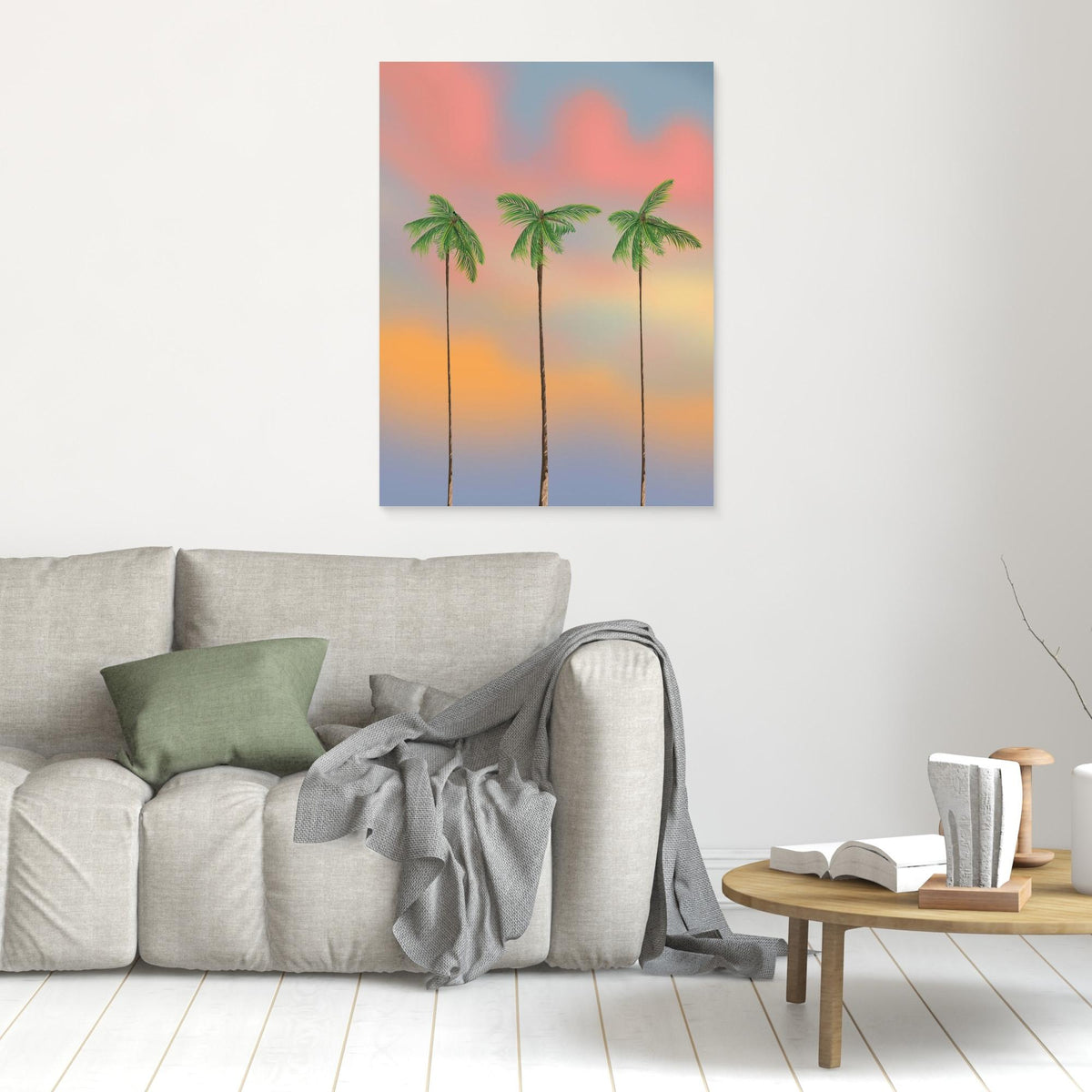 Canvas Print - Palms by Nicholas