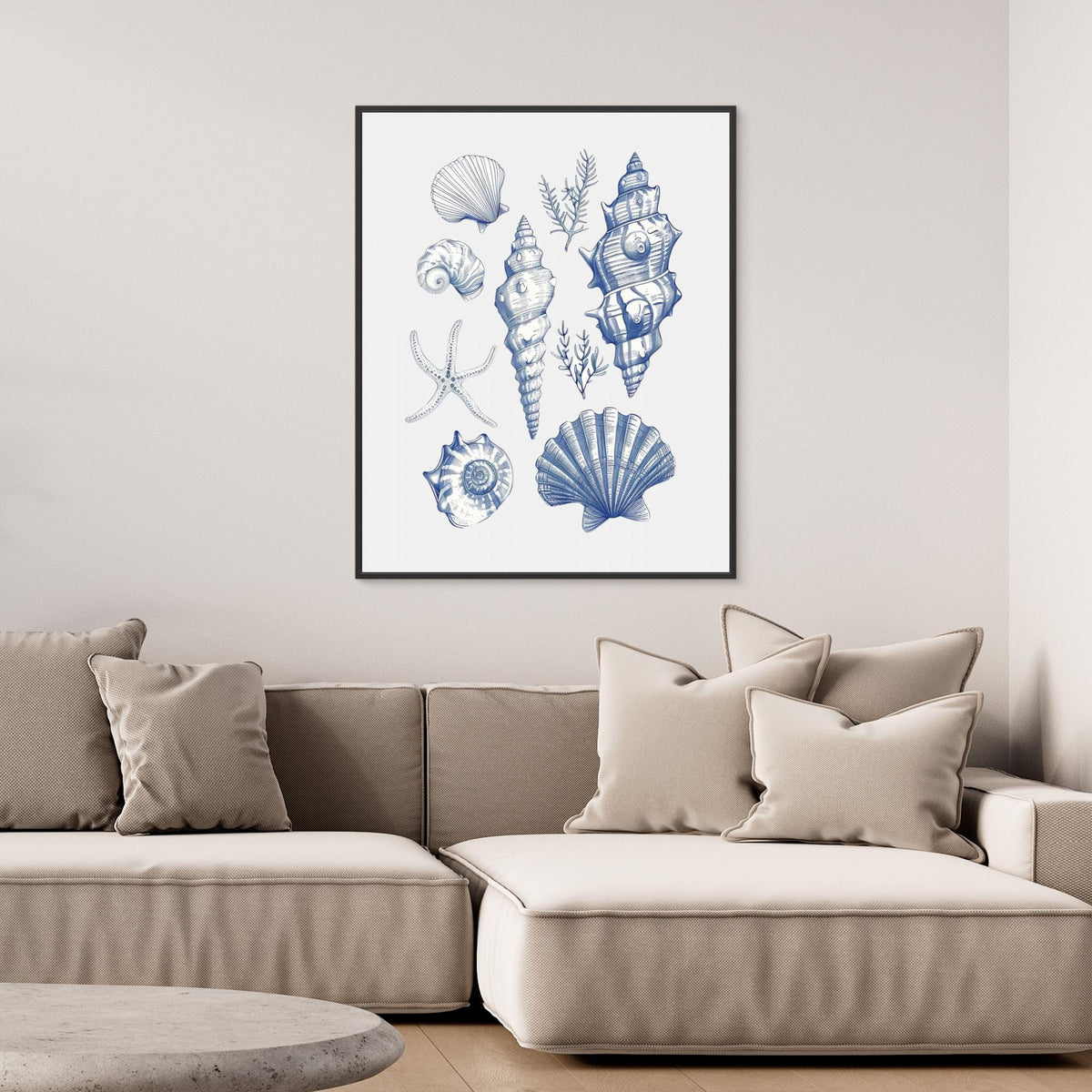 Canvas Print - Shell Collage by Jolly And Dash