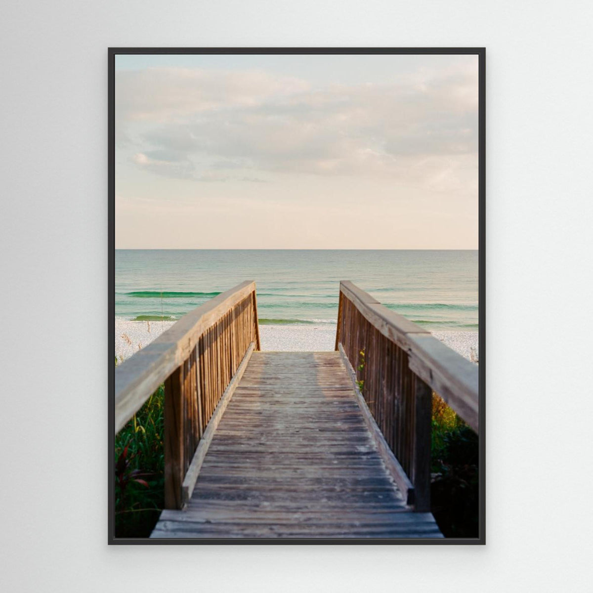 Canvas Print - Pastel Ocean Sunset VIII by Bethany Young