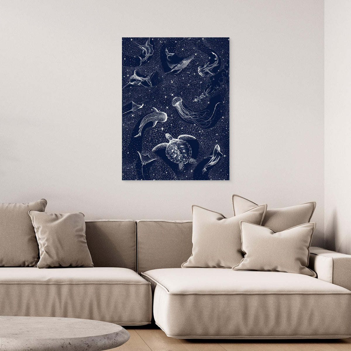 Canvas Print - Cosmic Ocean by Alirıza çakir