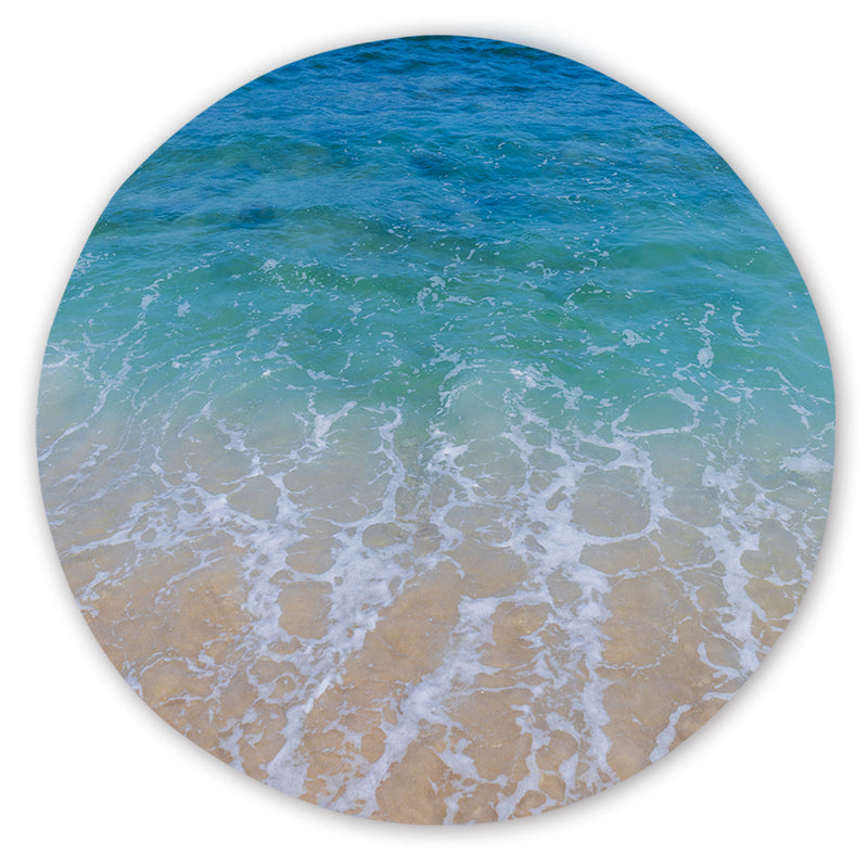 Beach Round Area Rug