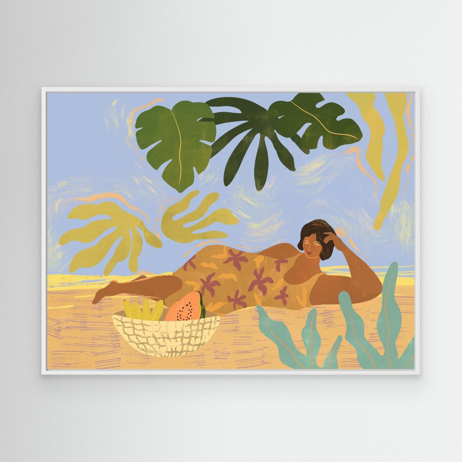 Canvas Print - Lazyday by Arty Guava