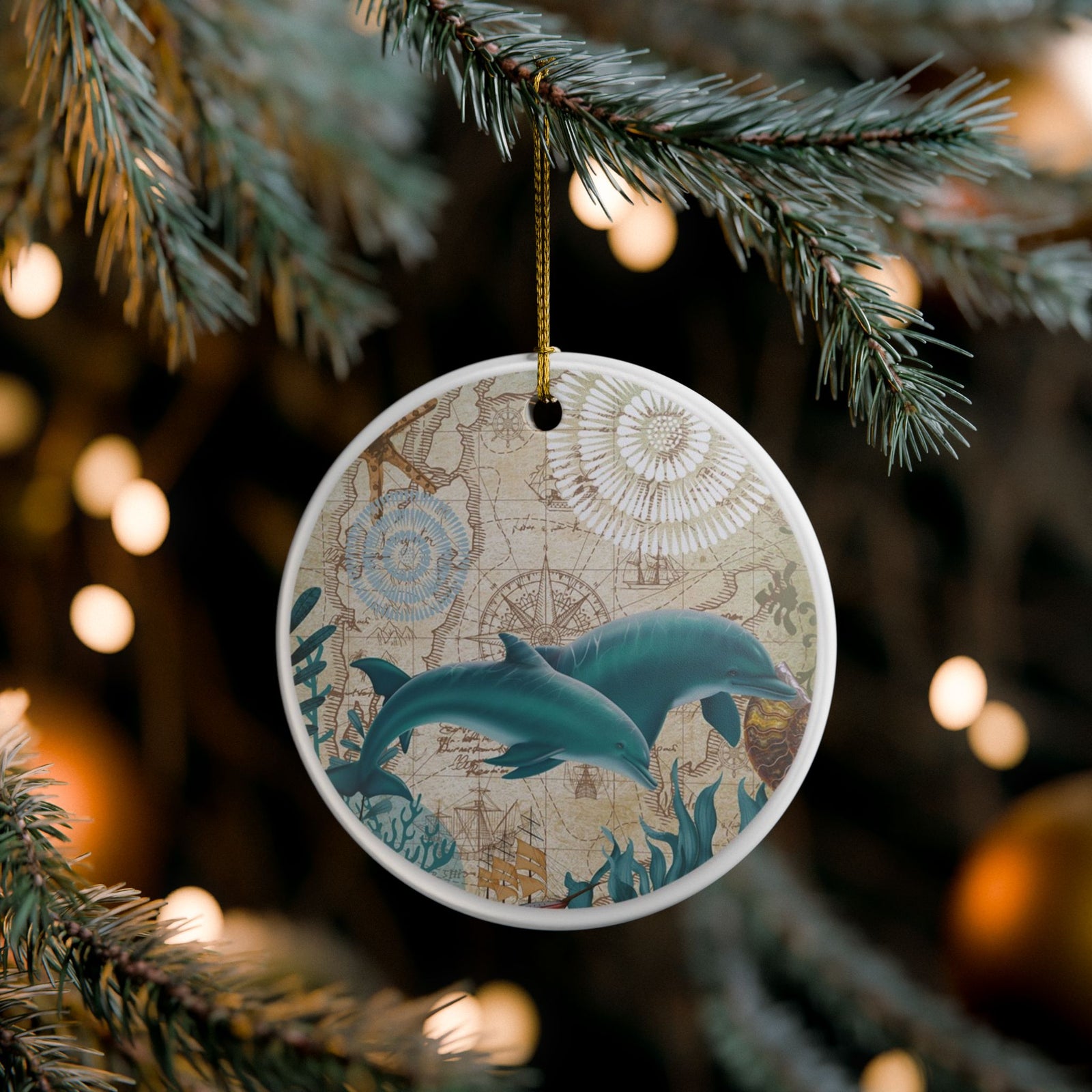 Marine Memories Ceramic Ornament - Coastal Decoration