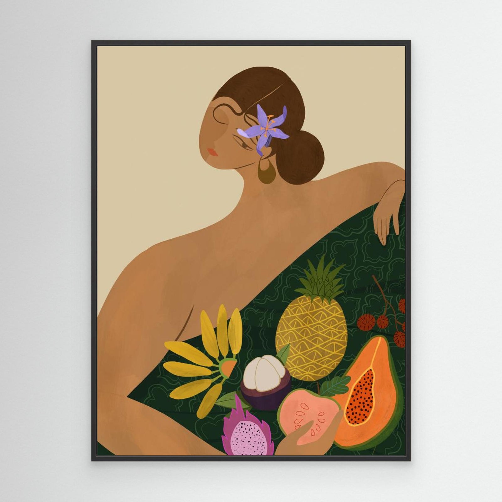 Canvas Print - Fruit Seller by Arty Guava