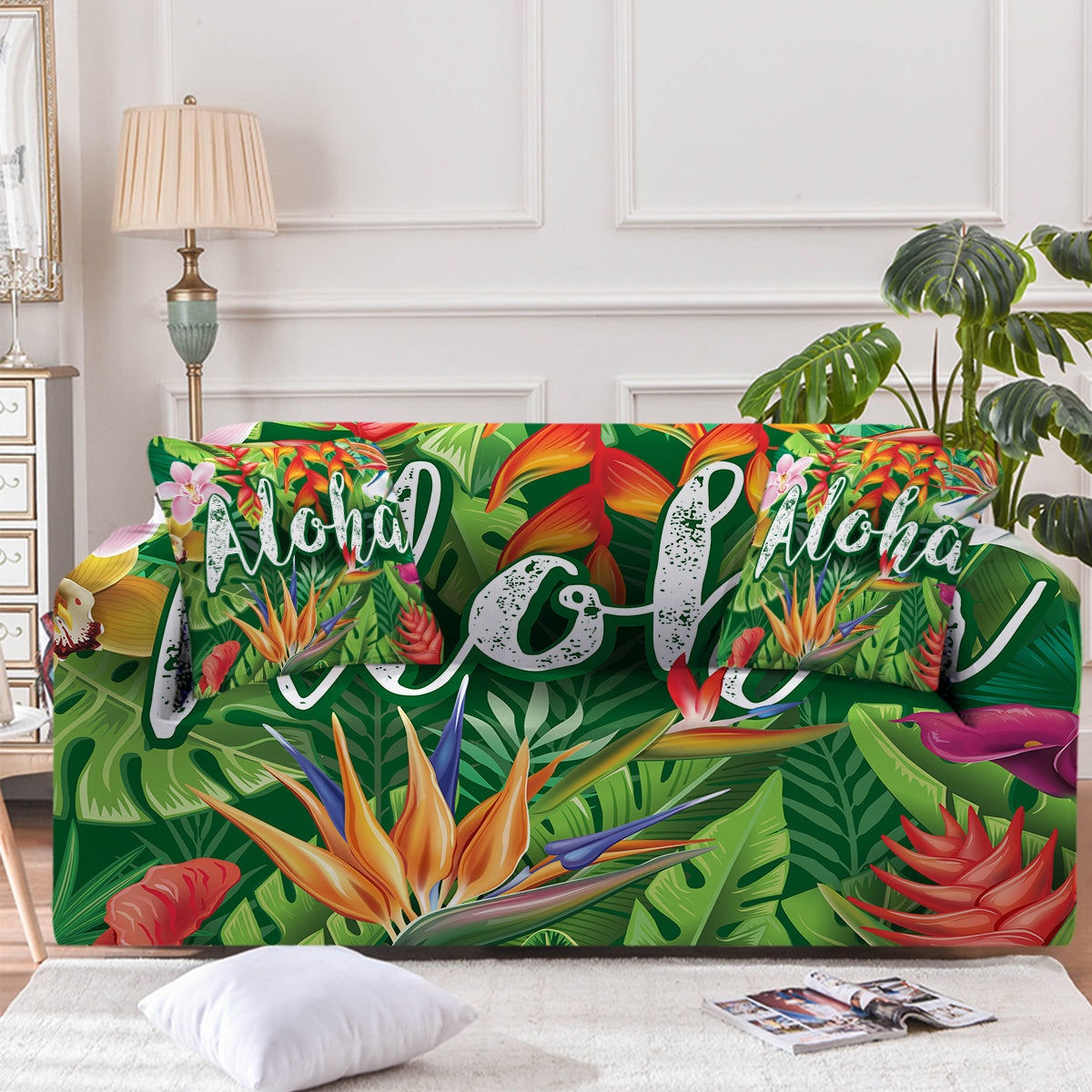 Aloha Couch Cover