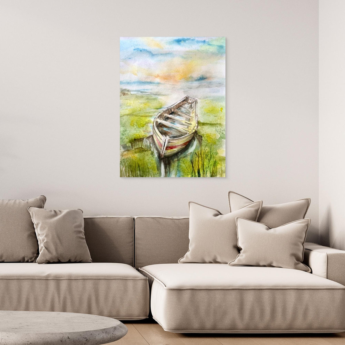 Canvas Print - Boat 2024 by Anda Bieza