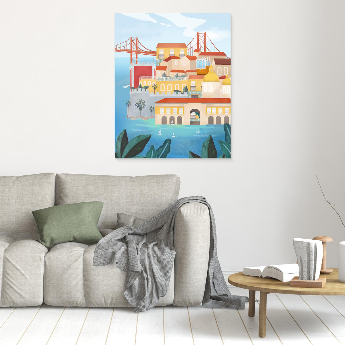 Canvas Print - Lisbon by Petra Lizde