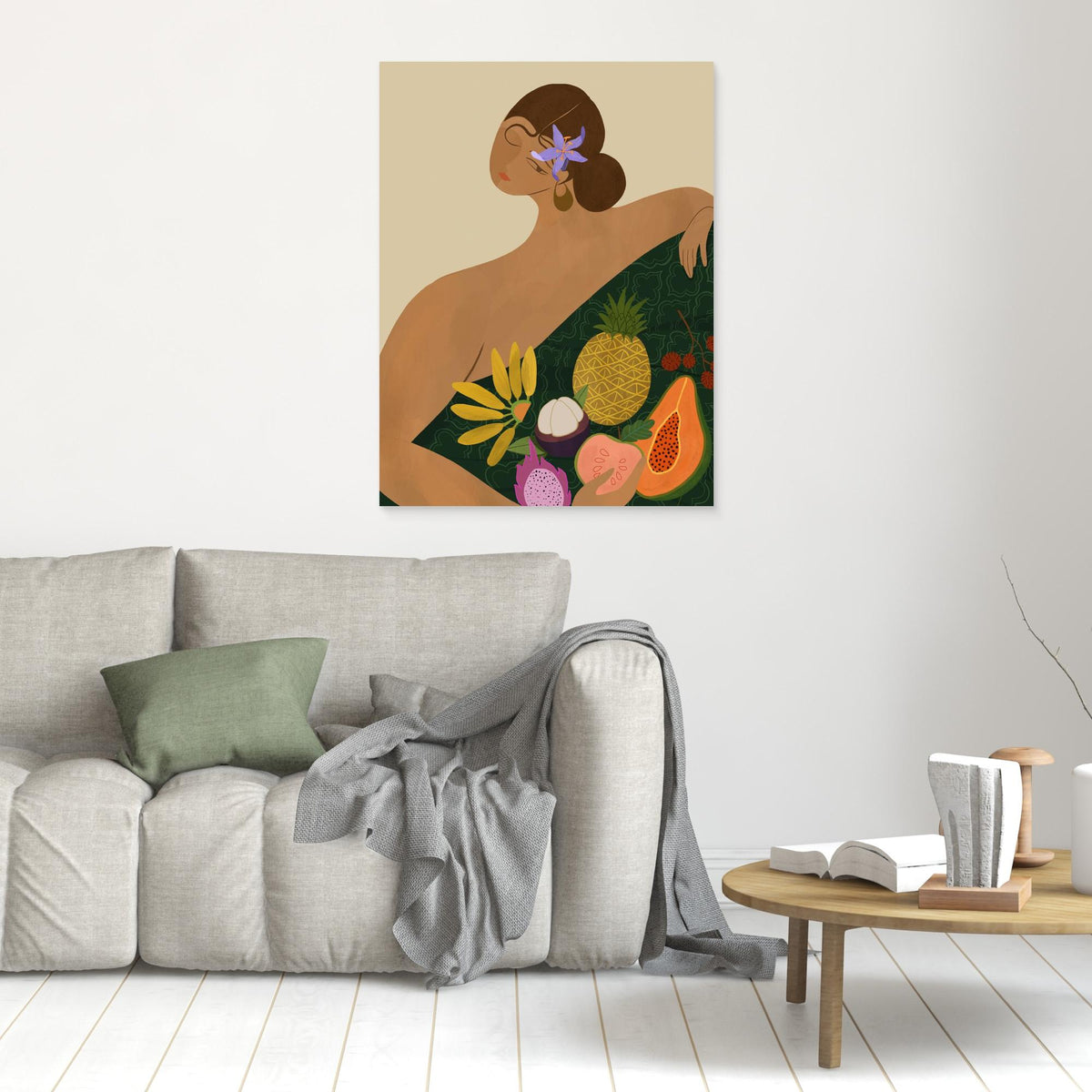 Canvas Print - Fruit Seller by Arty Guava