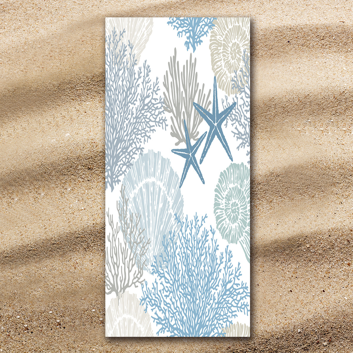 Coastal Coral Extra Large Towel