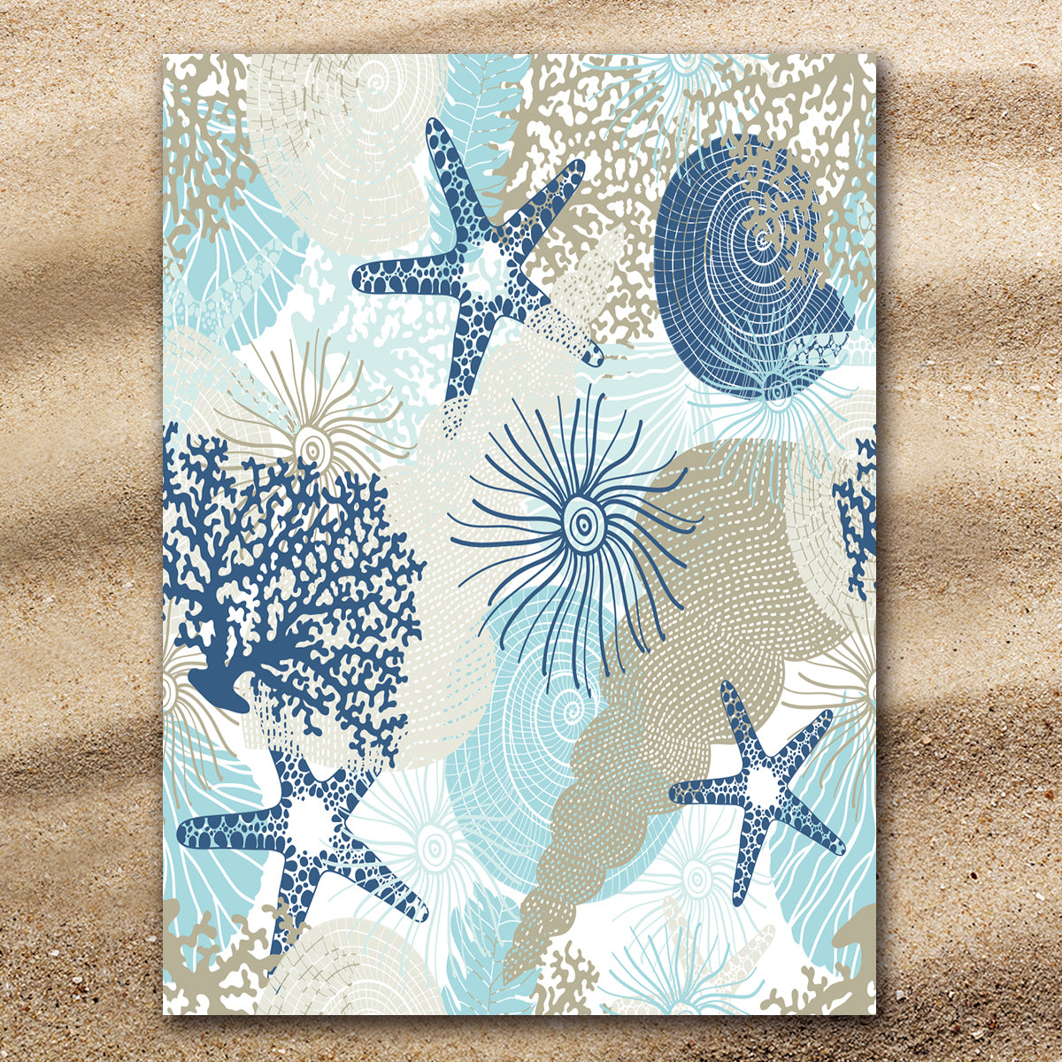 Beach Treasures Extra Large Towel