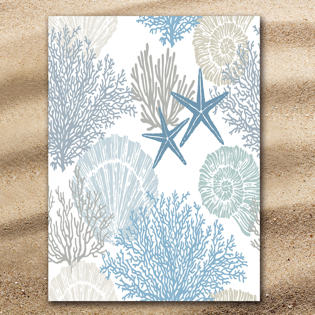 Coastal Coral Extra Large Towel