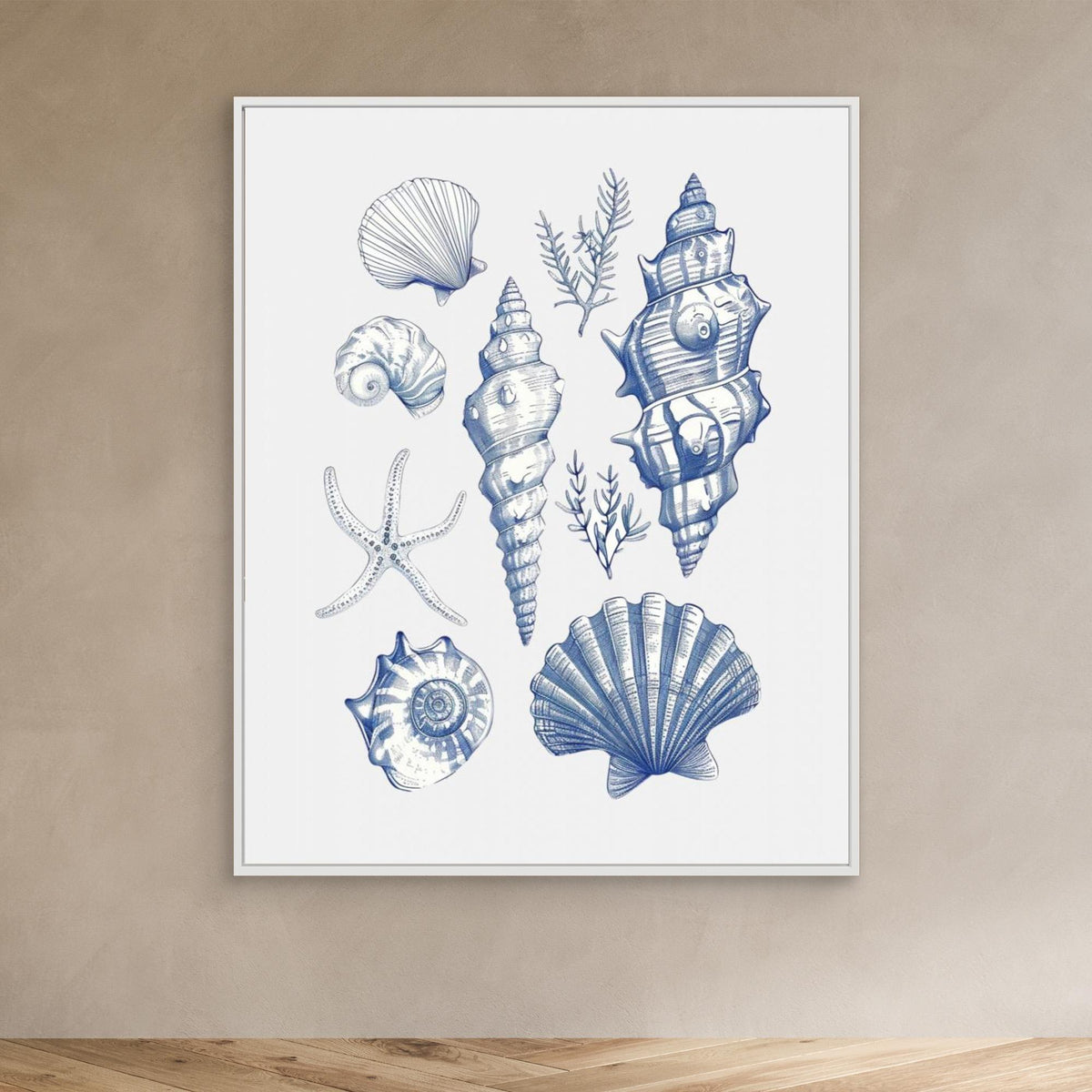 Canvas Print - Shell Collage by Jolly And Dash