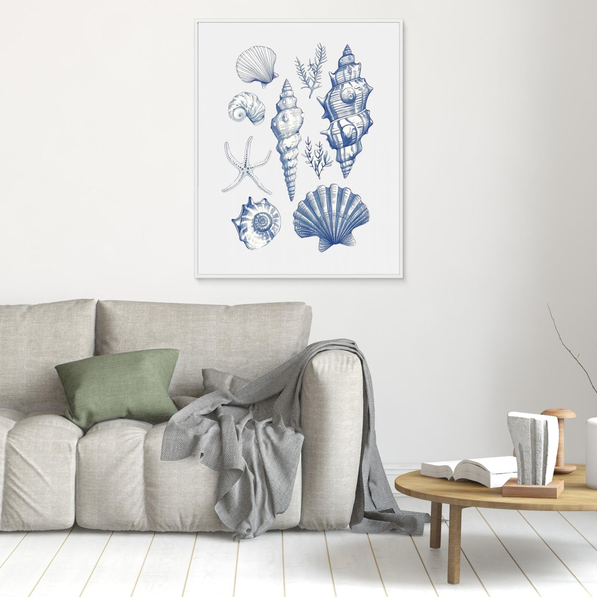 Canvas Print - Shell Collage by Jolly And Dash