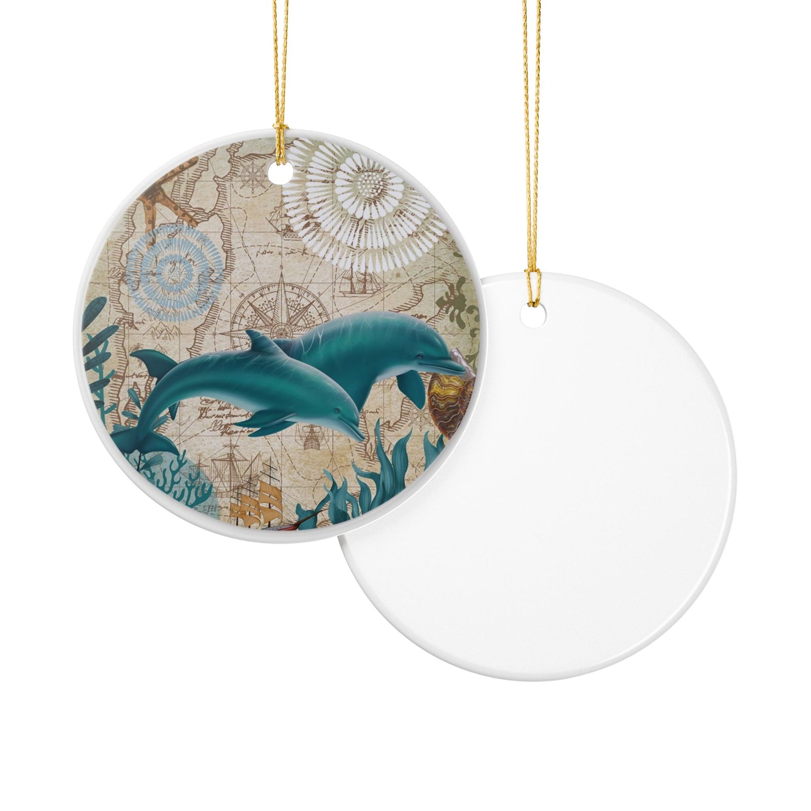 Marine Memories Ceramic Ornament - Coastal Decoration