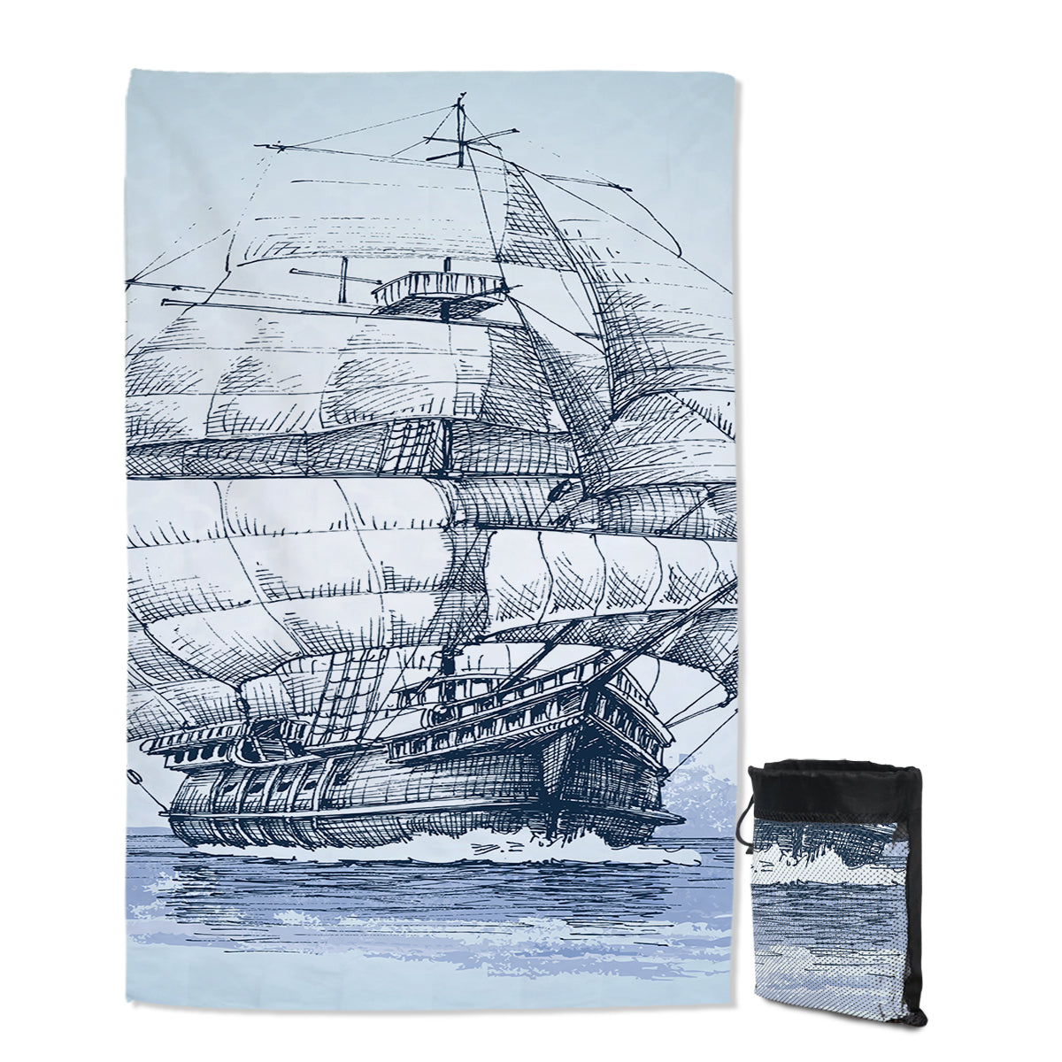 Semper Fortis  Sand Free Towel