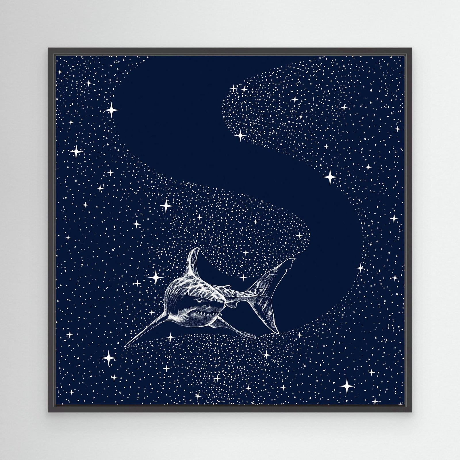 Canvas Print - Starry Shark by Alirıza çakir