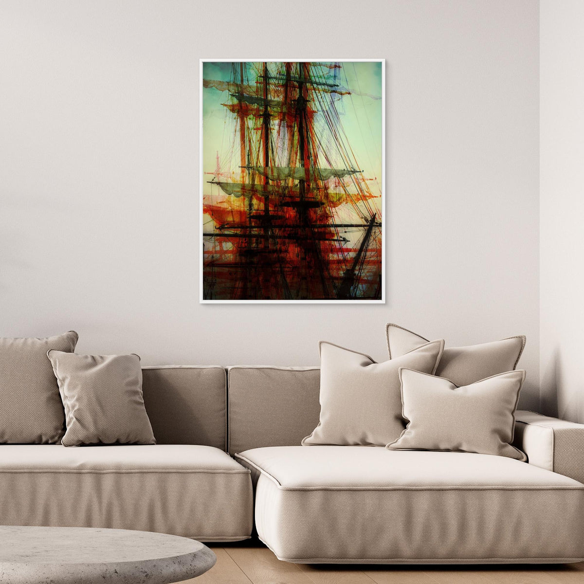 Canvas Print - Canvas Print - The Beautiful Sea by Bastian Kienitz