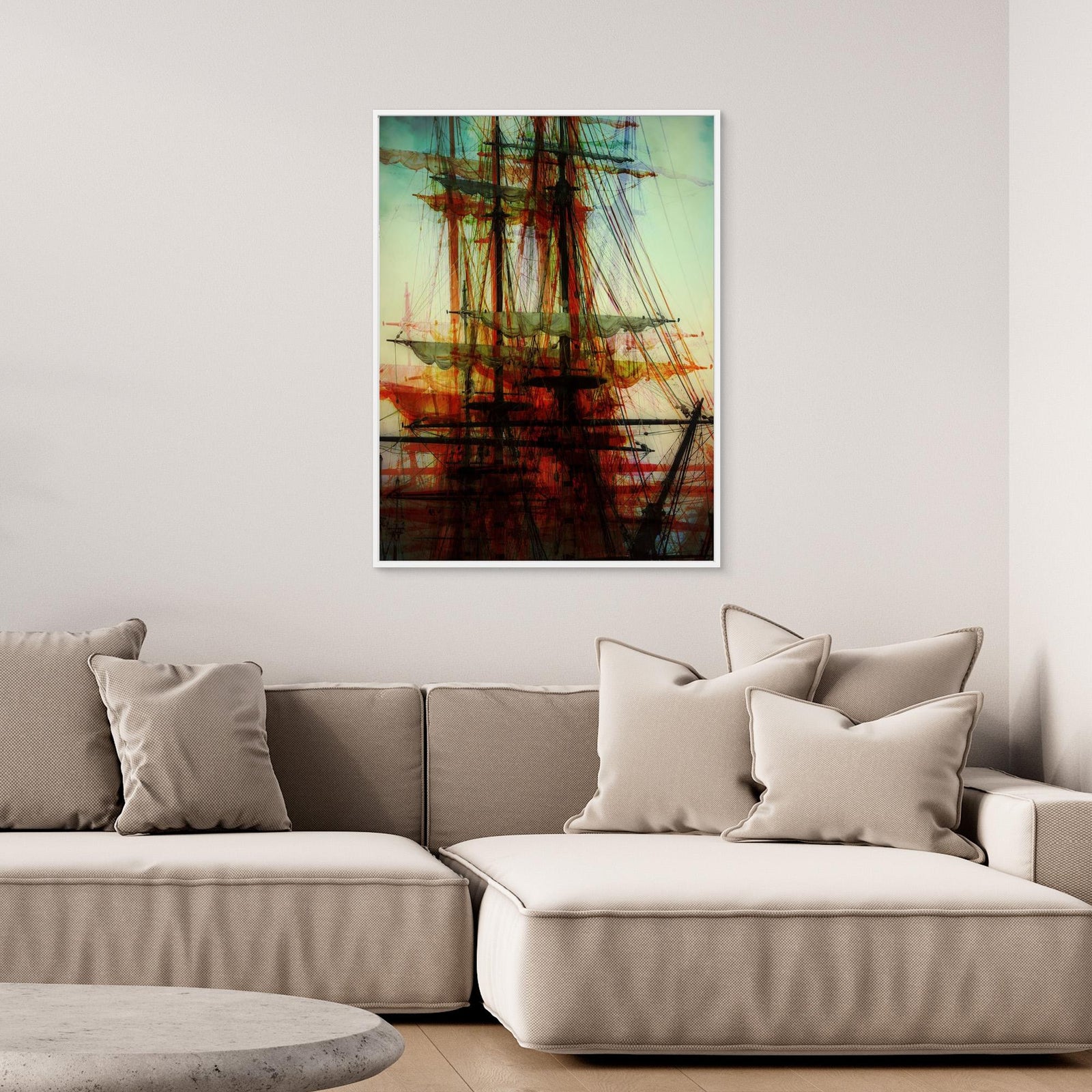 Canvas Print - Canvas Print - The Beautiful Sea by Bastian Kienitz