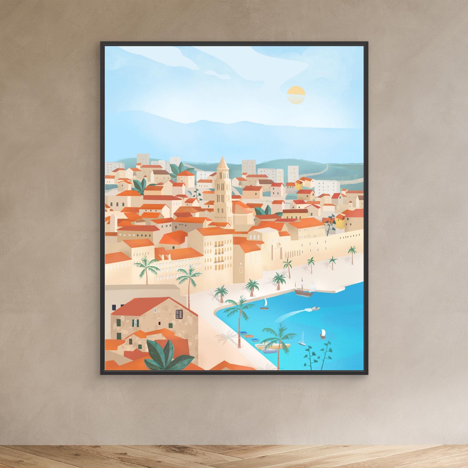 Canvas Print - Split, Croatia by Petra Lizde
