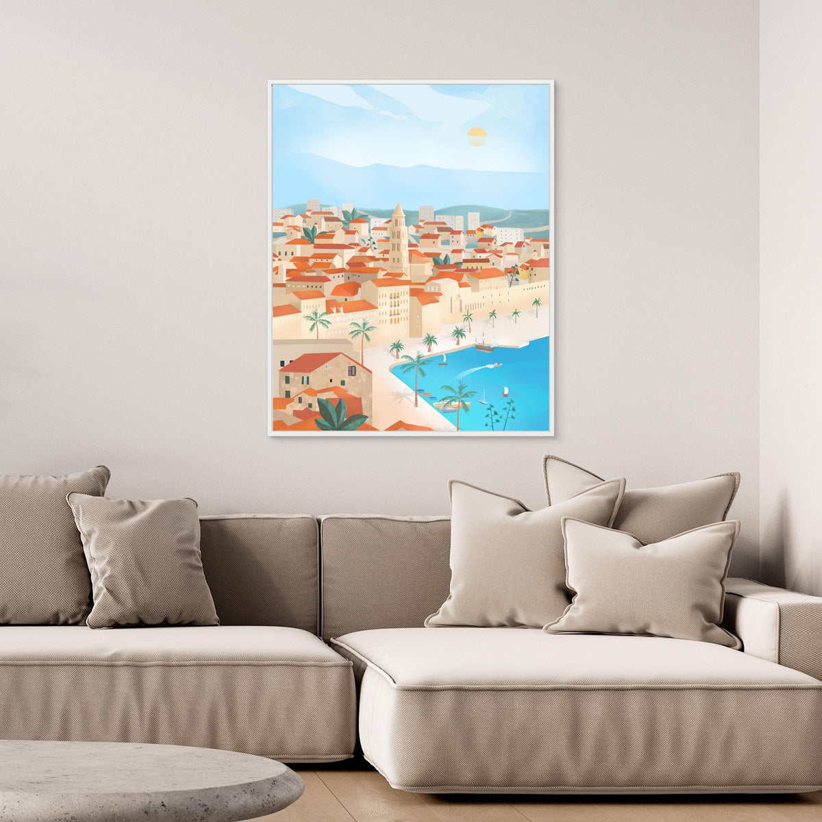 Canvas Print - Split, Croatia by Petra Lizde