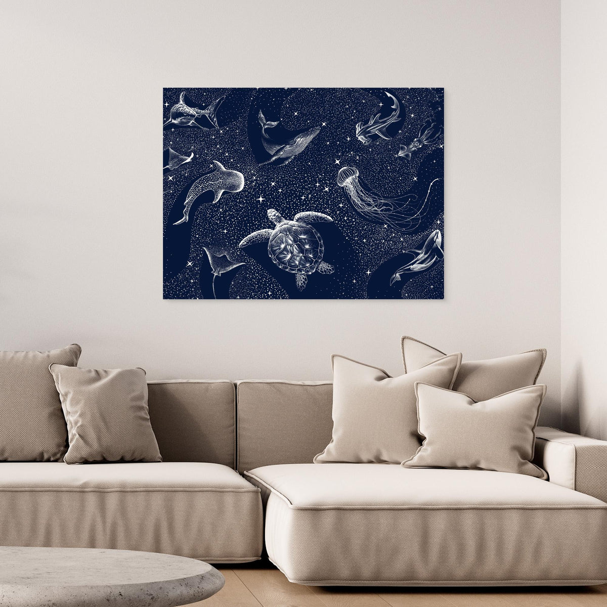 Canvas Print - Cosmic Ocean by Alirıza çakir