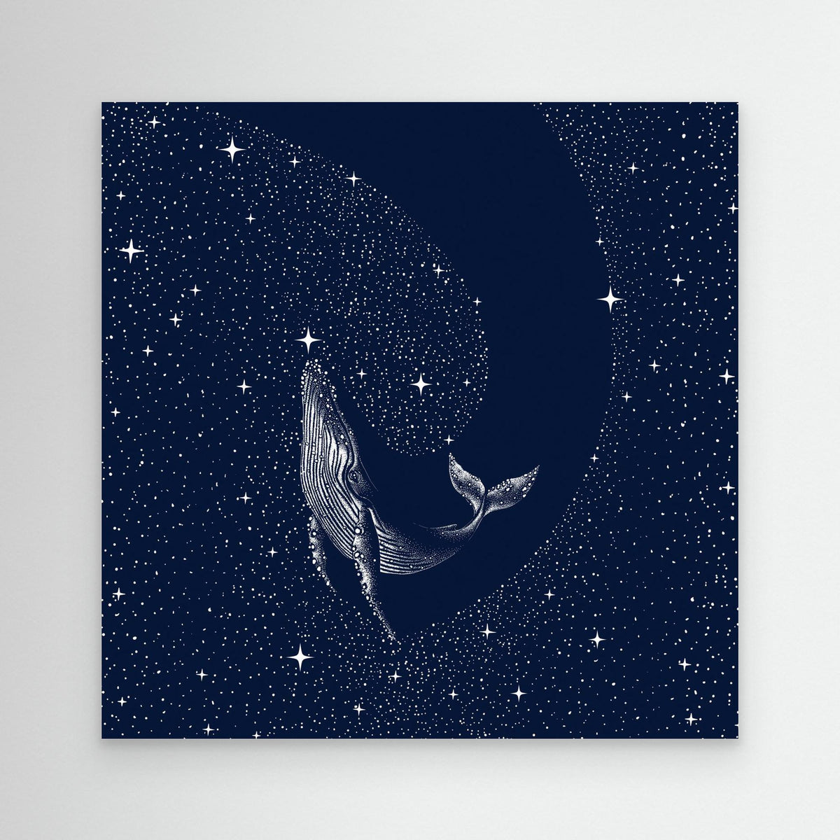 Canvas Print - Starry Whale by Alirıza çakir