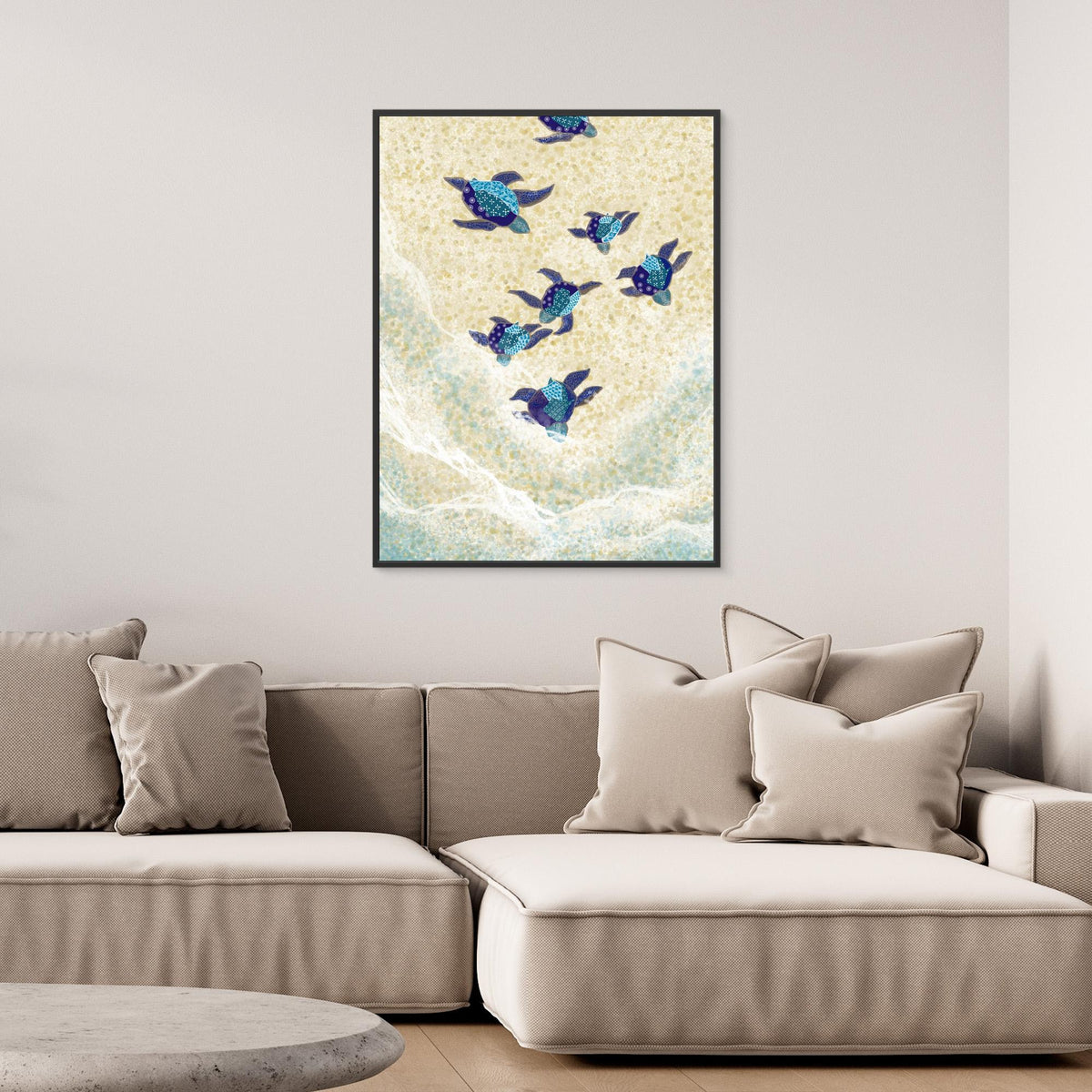 Canvas Print - Into survival by Art By The Ocean