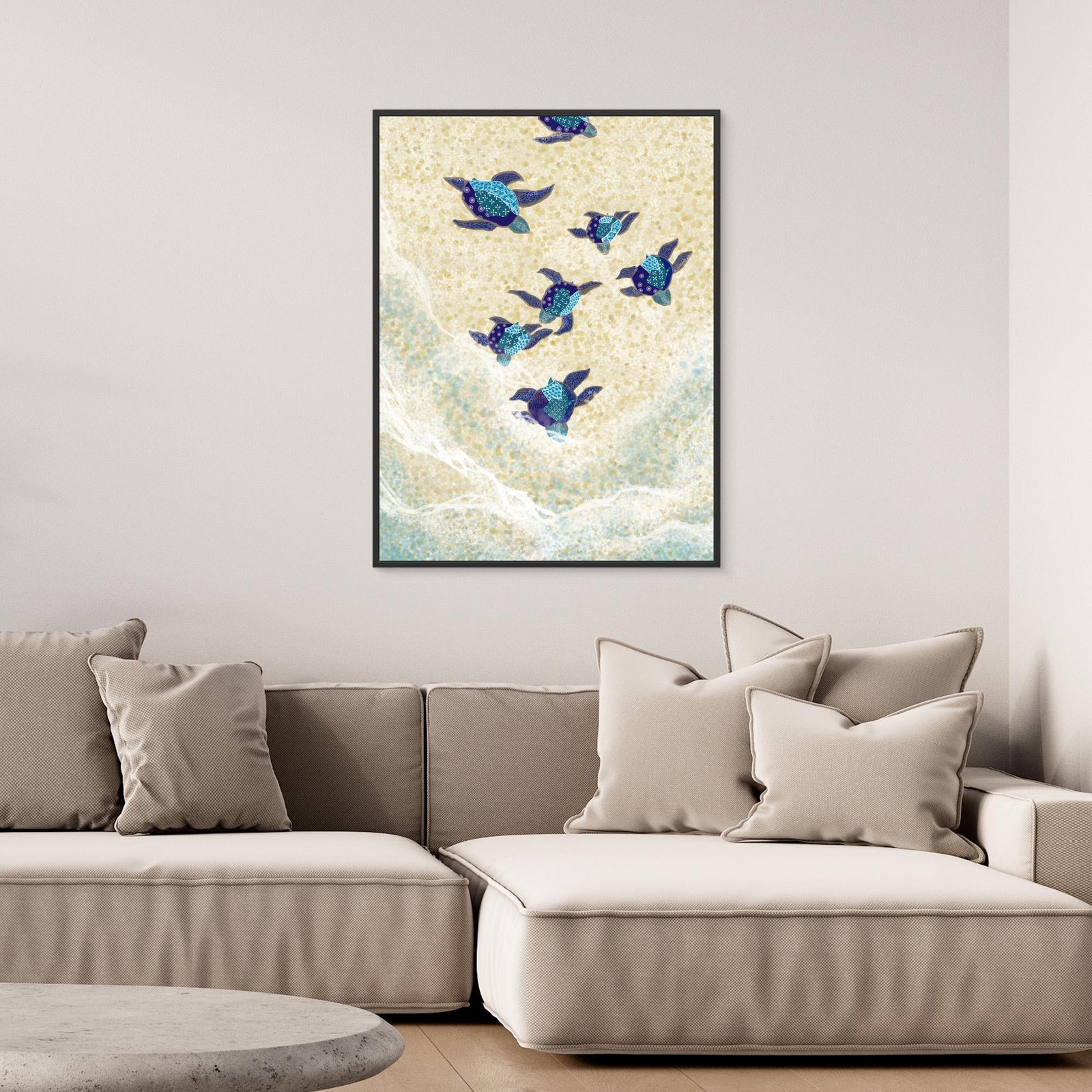 Canvas Print - Into survival by Art By The Ocean