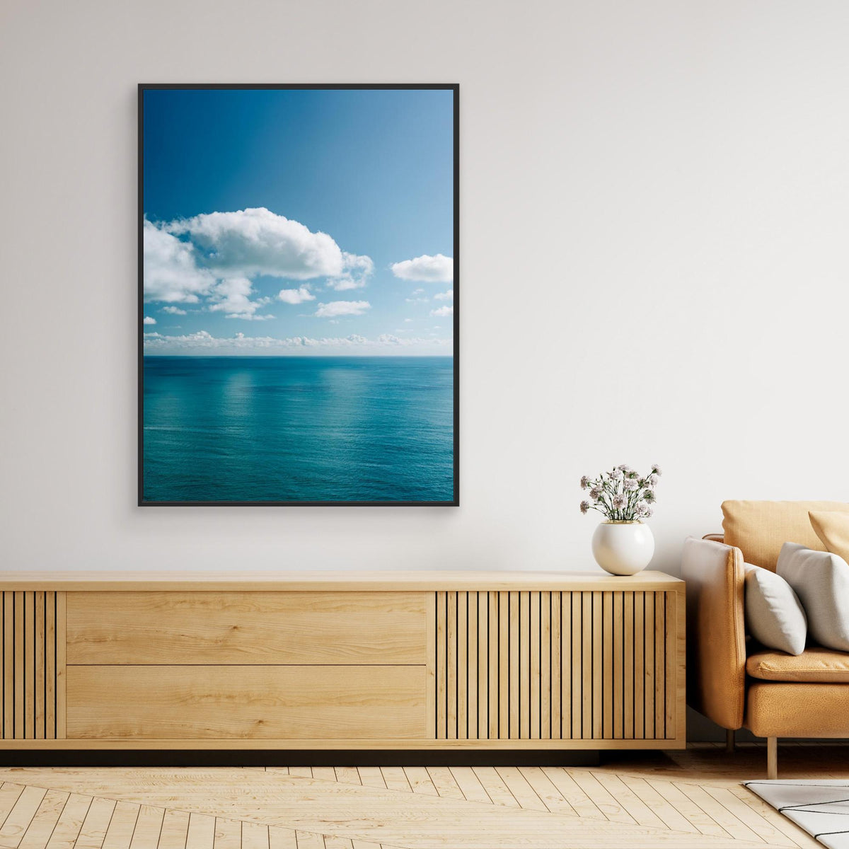 Canvas Print - Amalfi Coast Ocean View V by Bethany Young