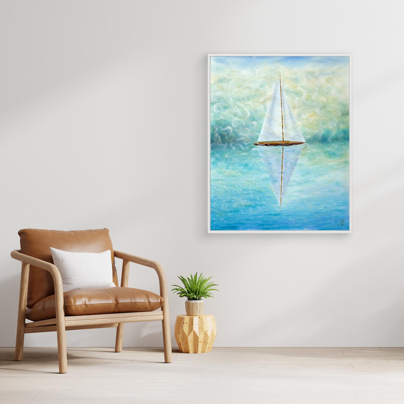 Canvas Print - Vessels by Zeal's Paintings