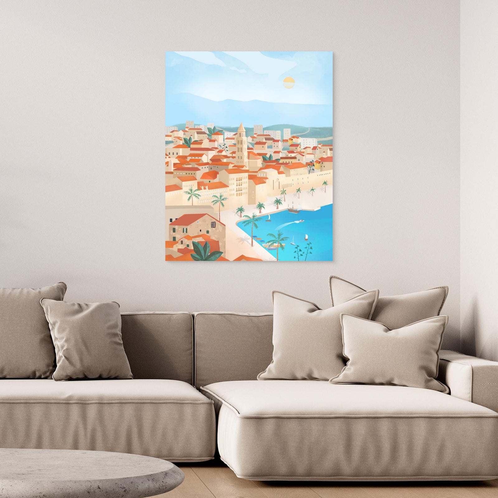 Canvas Print - Split, Croatia by Petra Lizde