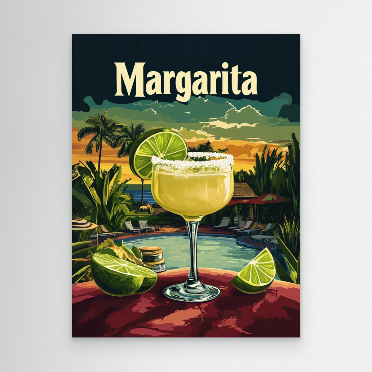 Canvas Print - Margarita Vintage by Andreas Magnusson