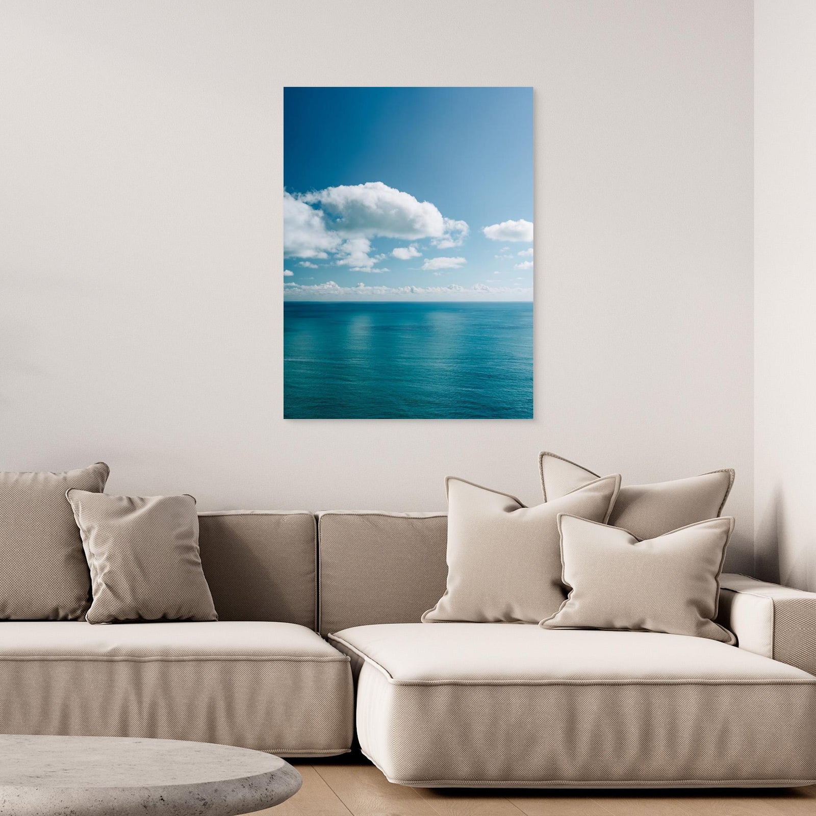 Canvas Print - Amalfi Coast Ocean View V by Bethany Young