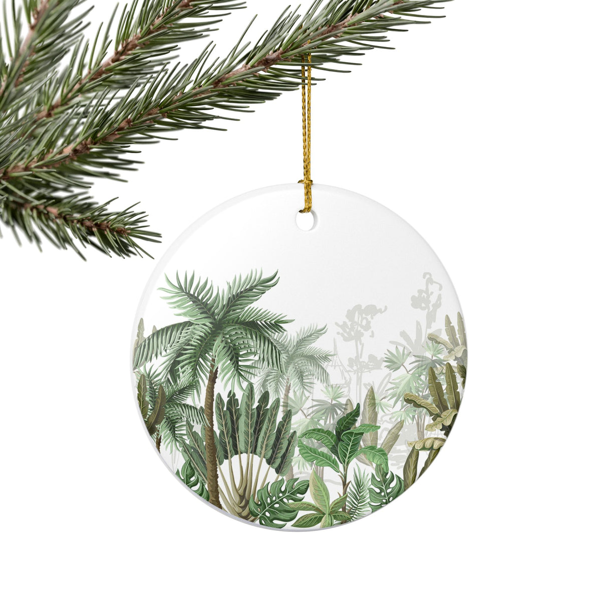 The Good Ol' Tropics Ceramic Ornament - Coastal Holiday Decoration