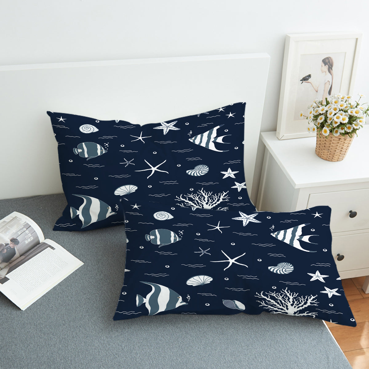Blue Ocean Comforter Set
