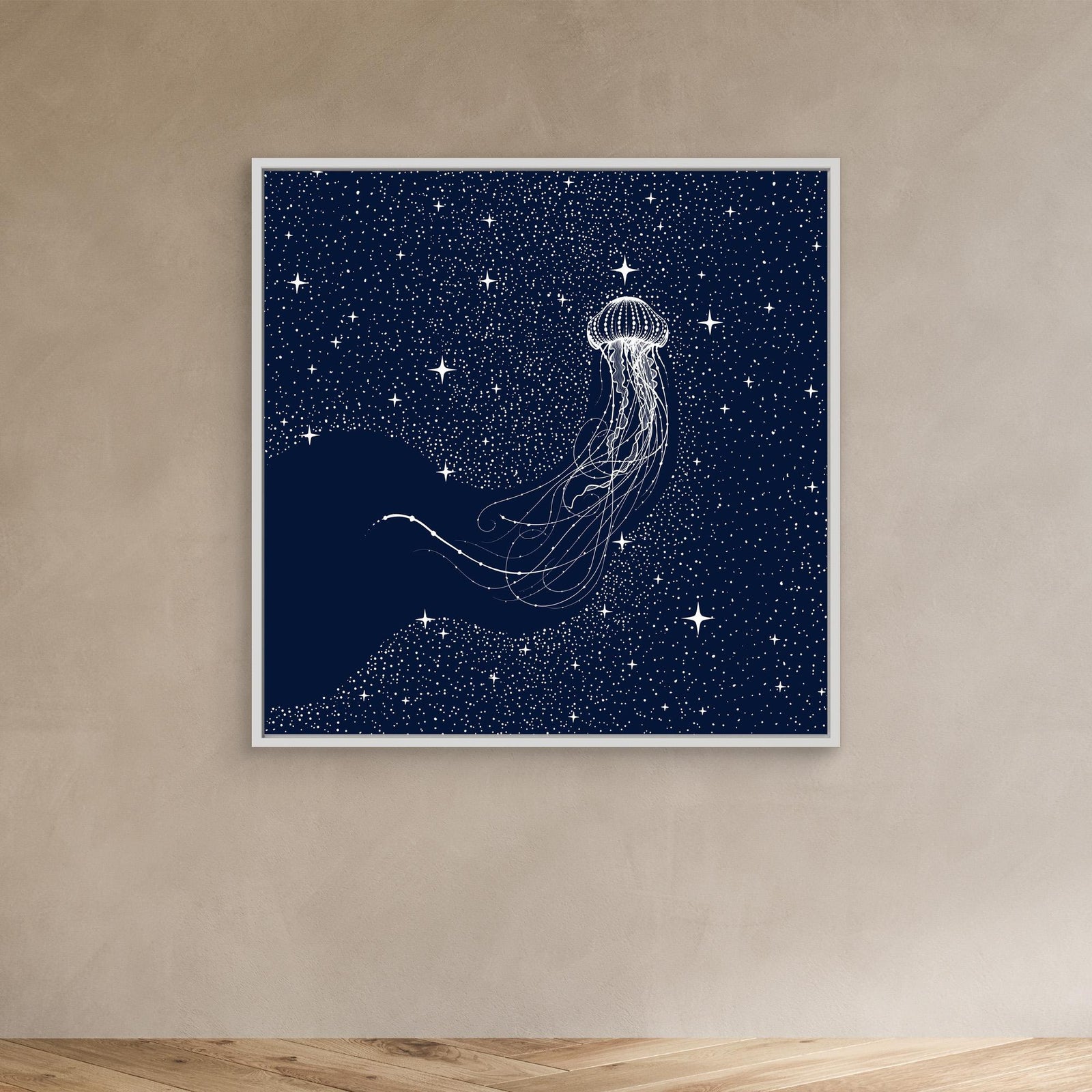 Canvas Print - Starry Jellyfish by Alirıza çakir