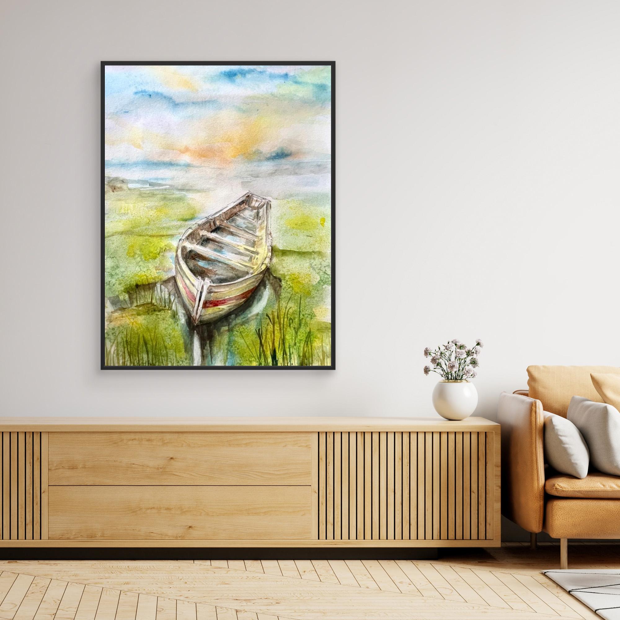 Canvas Print - Boat 2024 by Anda Bieza