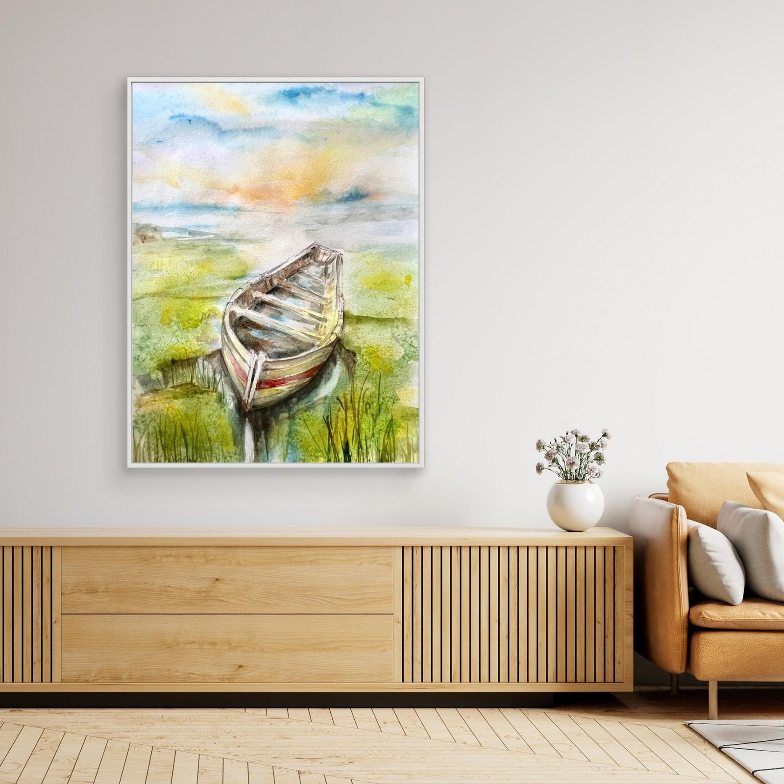 Canvas Print - Boat 2024 by Anda Bieza