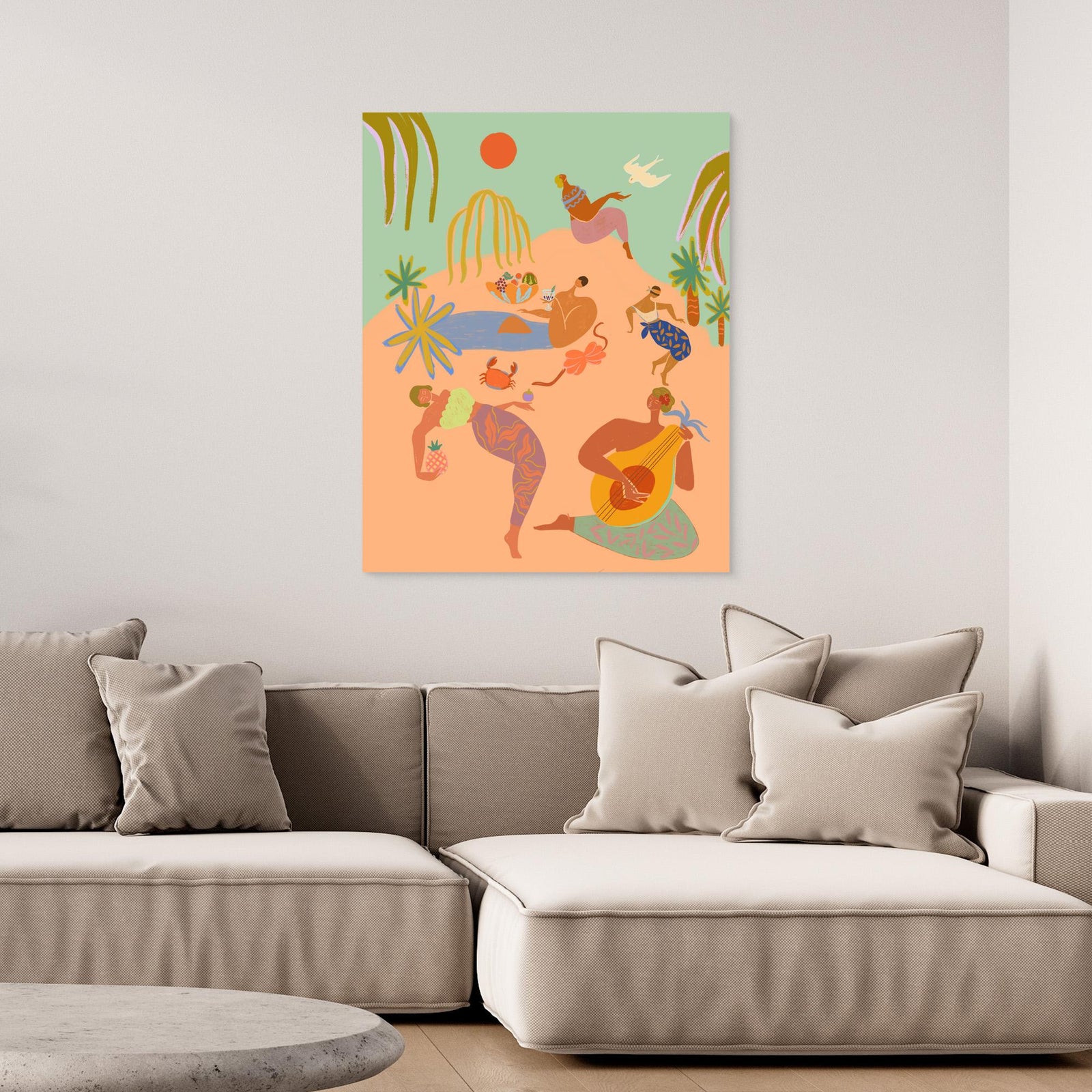 Canvas Print - Vacation by Arty Guava