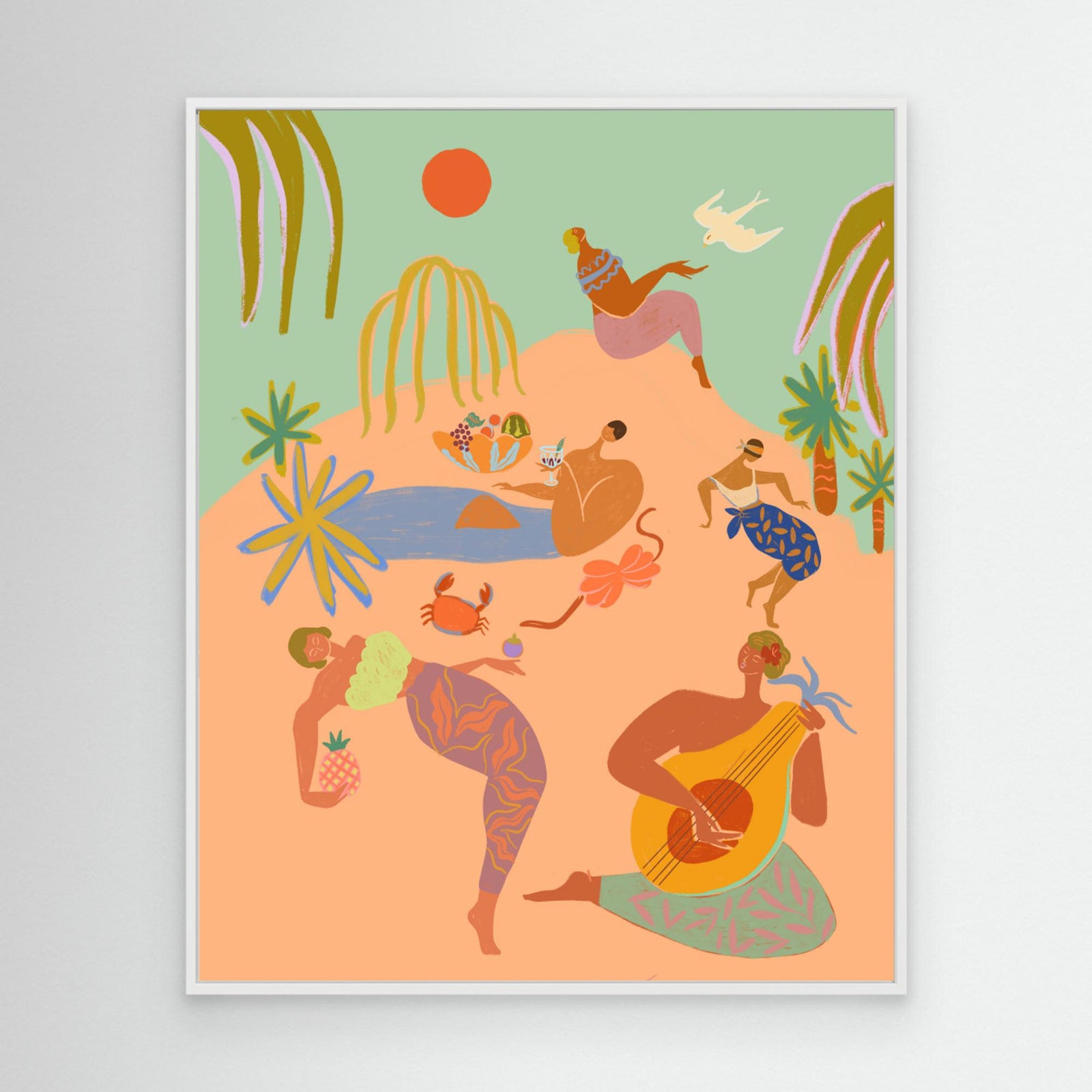 Canvas Print - Vacation by Arty Guava