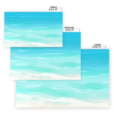 Beach Colors Area Rug