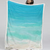 Beach Colors Bedspread Blanket