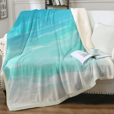 Beach Colors Bedspread Blanket