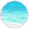 Beach Colors Round Beach Towel