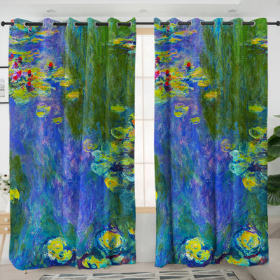 Claude Monet Water Lilies Curtains