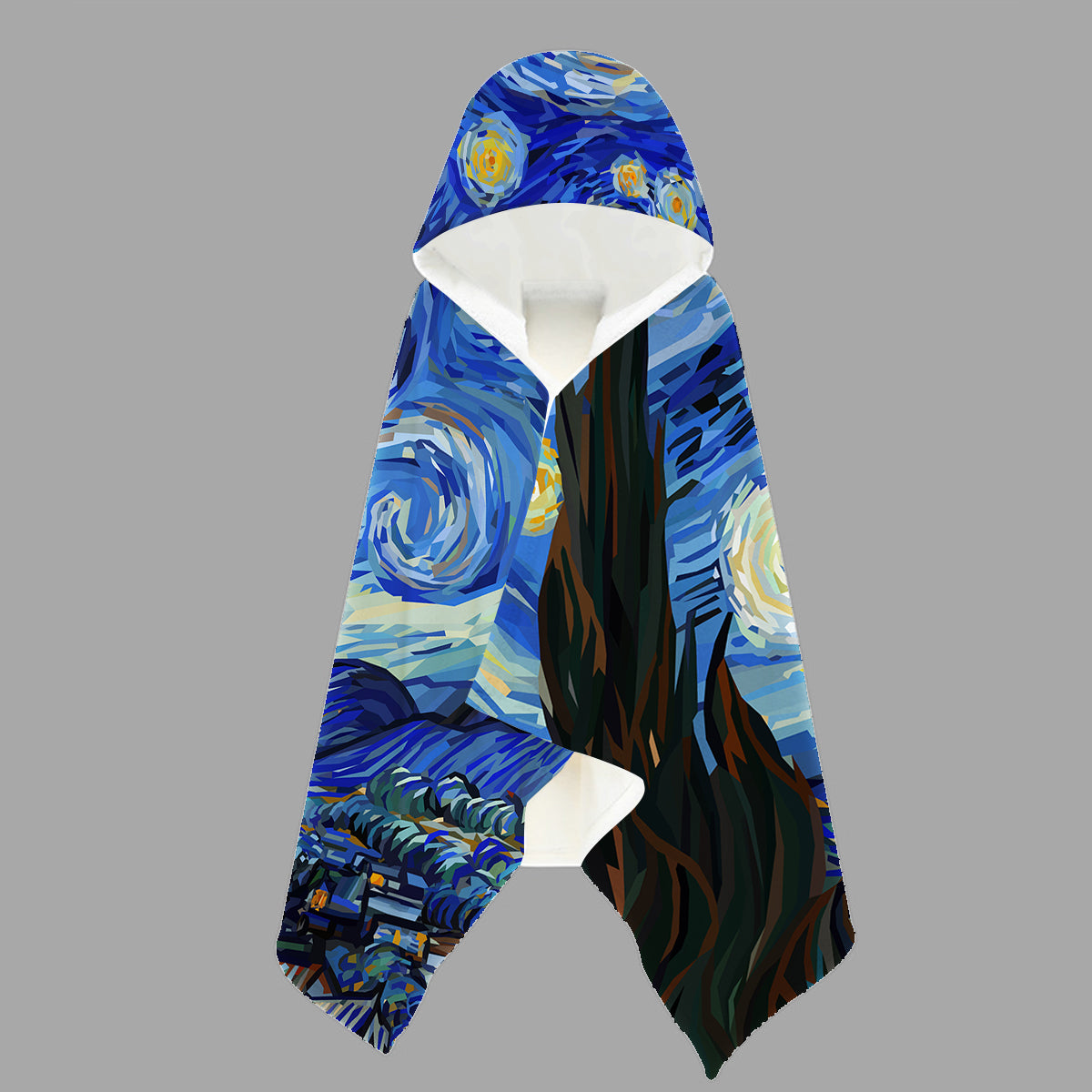 Van Gogh Starry Night Hooded Towel