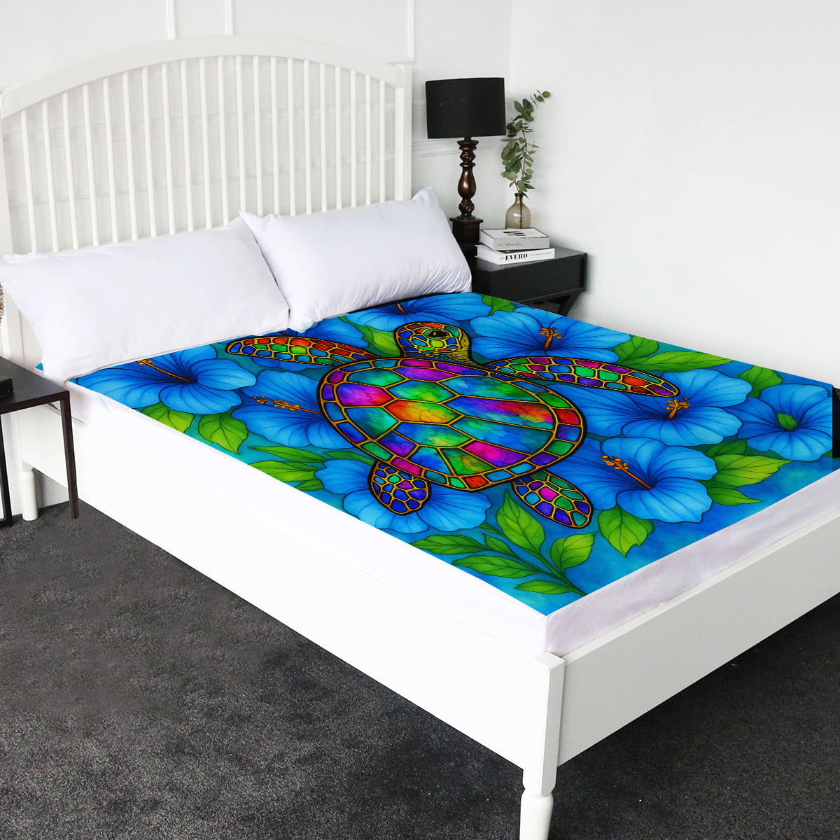 Hibiscus Sea Turtle Island Sheet Set