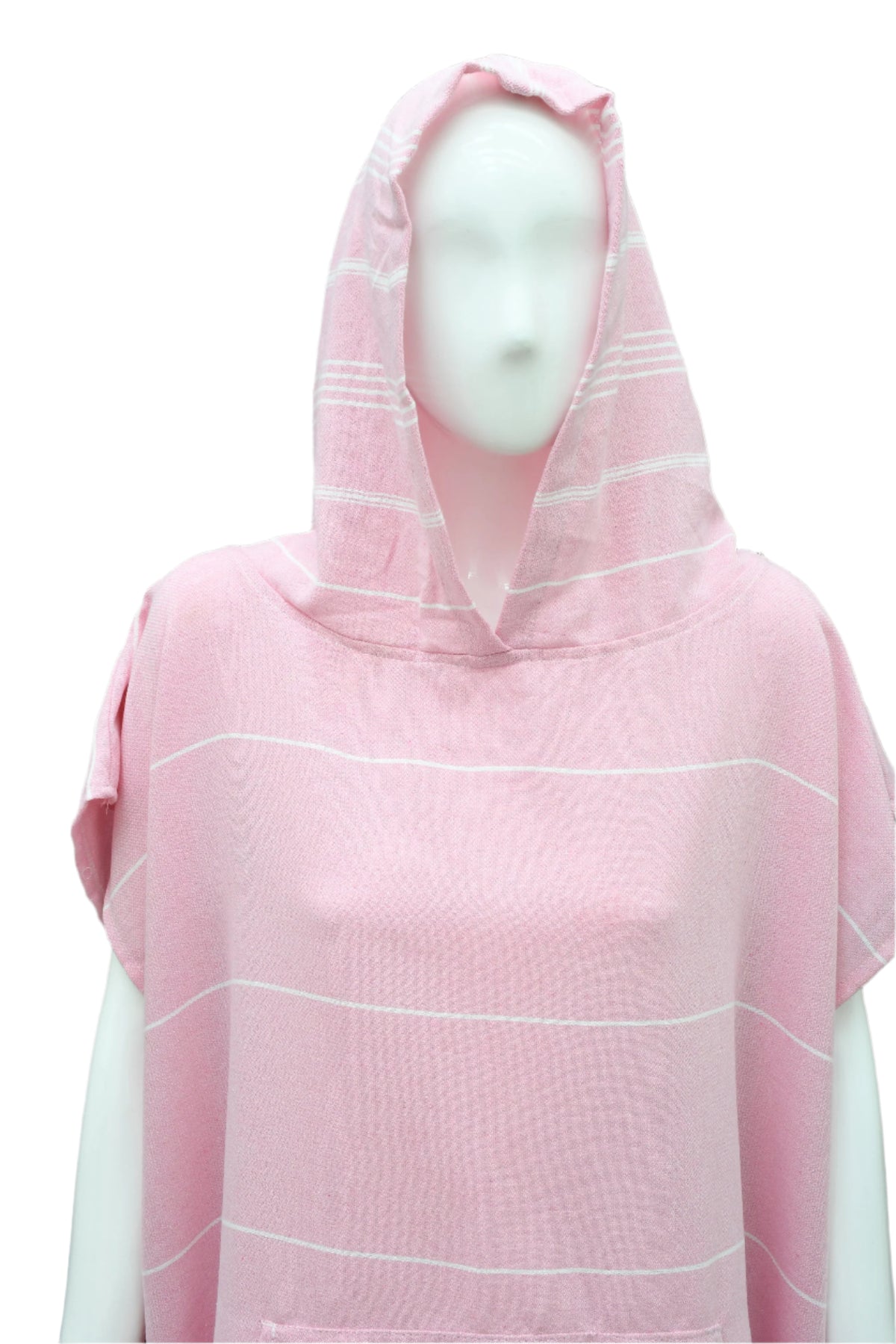 Orange Quick-Dry Poncho Hoodie