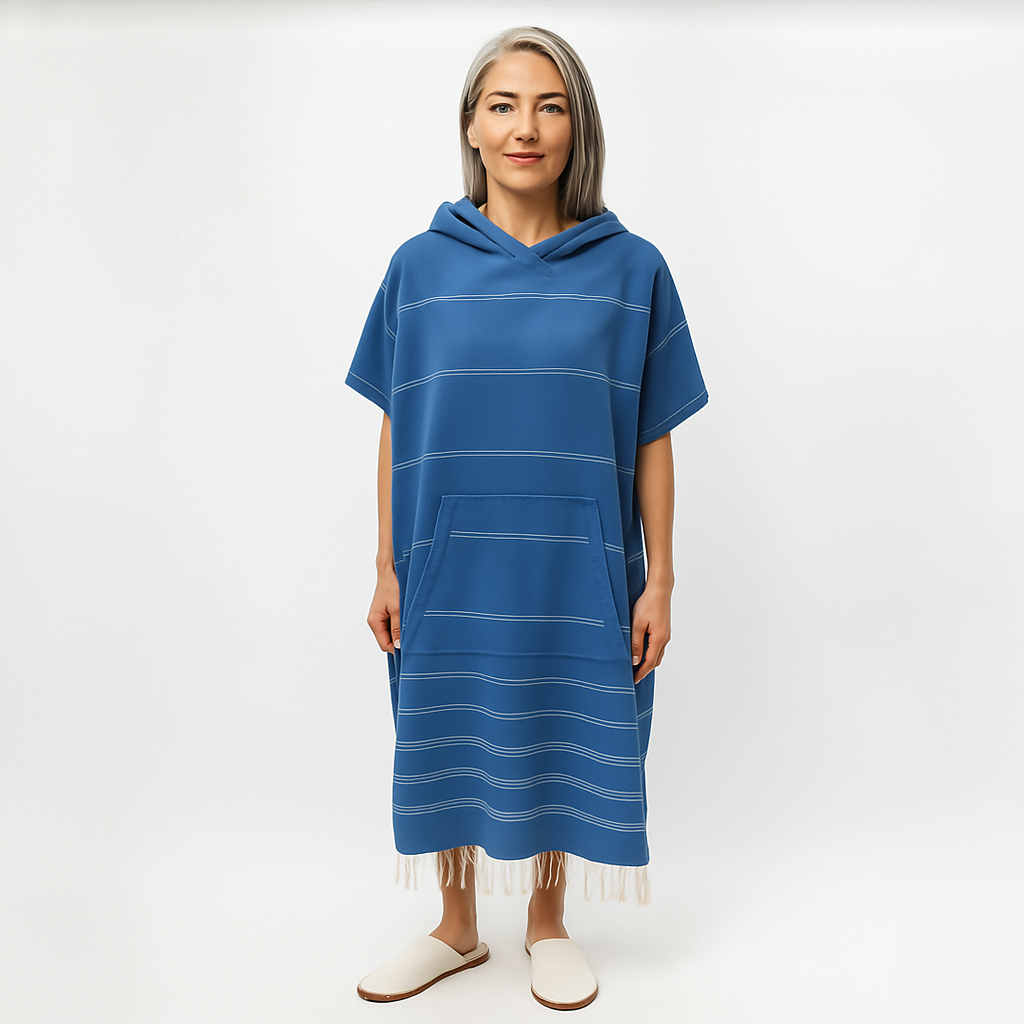 Quick-Dry Poncho Hoodie